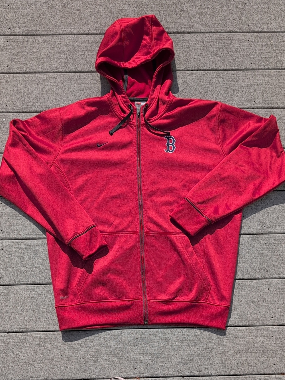 Nike Boston Red Sox NikeFit Therma Zip up hoodie